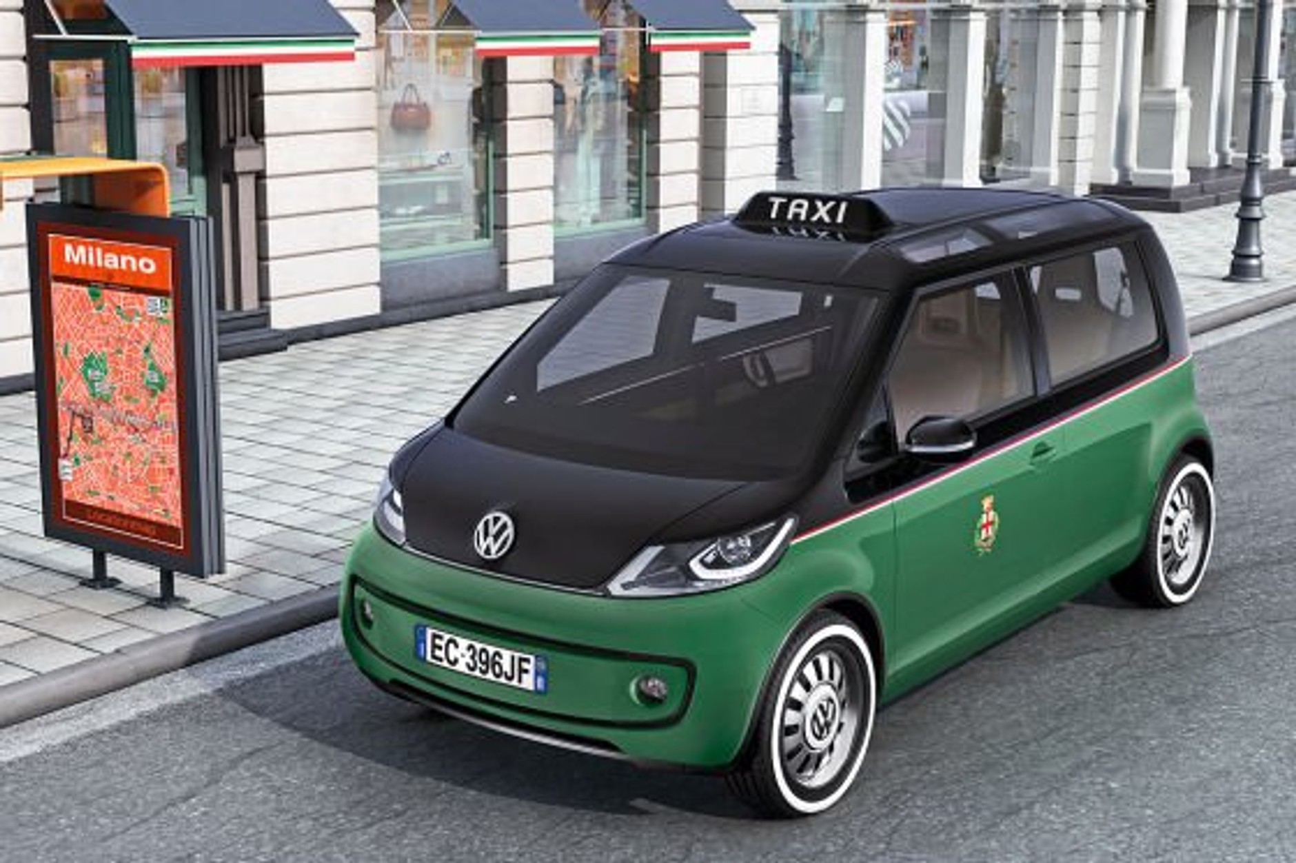 Modne E-Taxi od Volkswagena