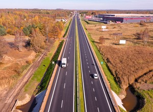 Gierkówka częściowo po remoncie. Alternatywa dla autostrady A1 zyskała tzw. cichą nawierzchnię