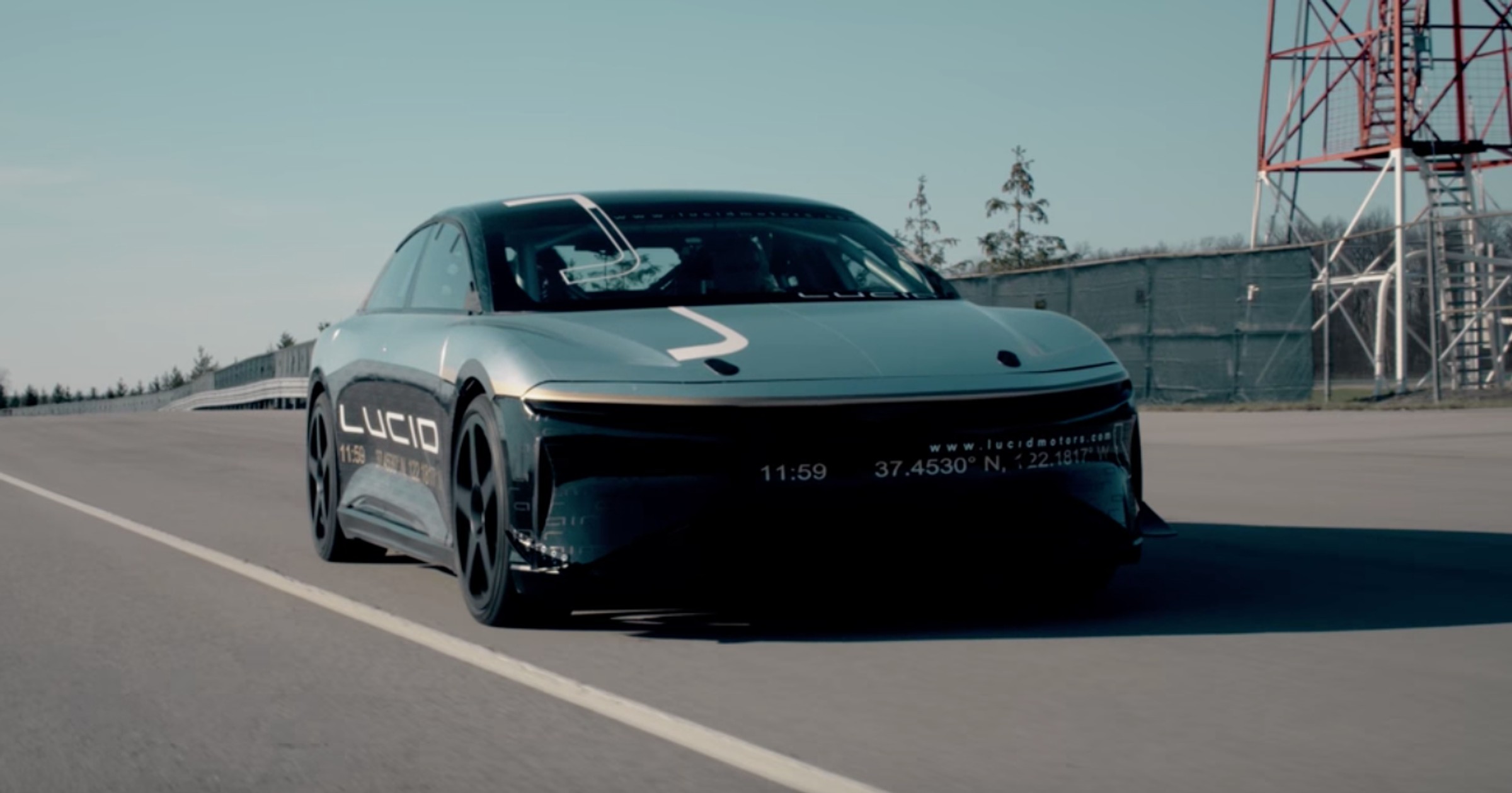 Lucid Air: pierwszy elektryk bije 350 km/h
