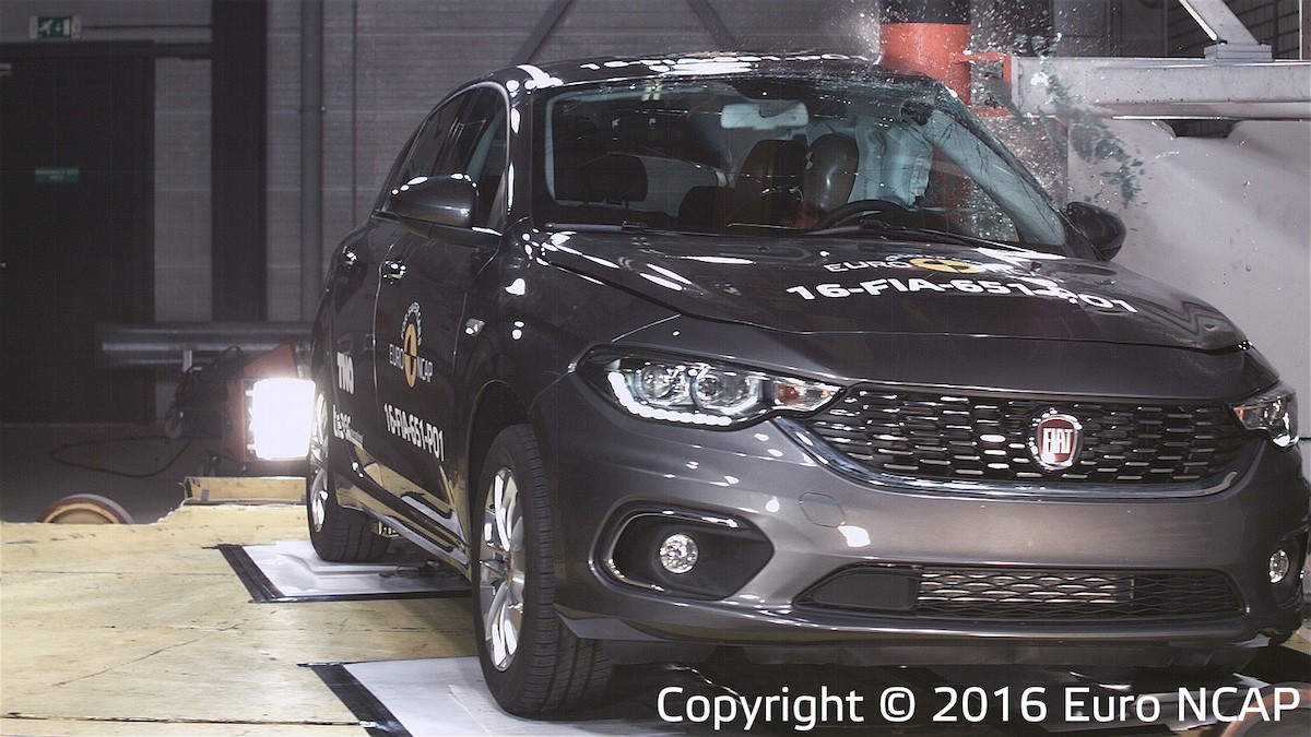 Fiat Tipo w teście Euro NCAP