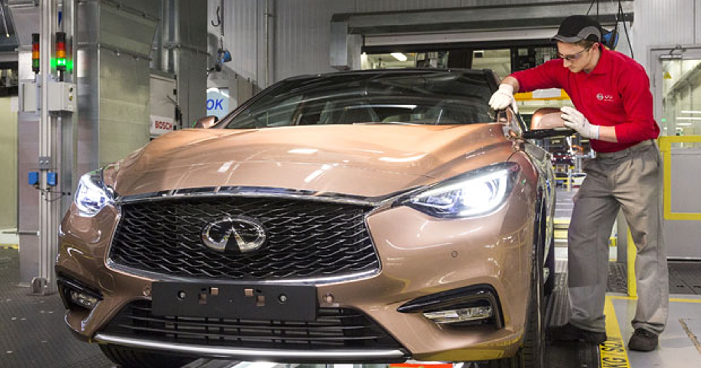 Produkcja Infiniti Q30 w Sunderland