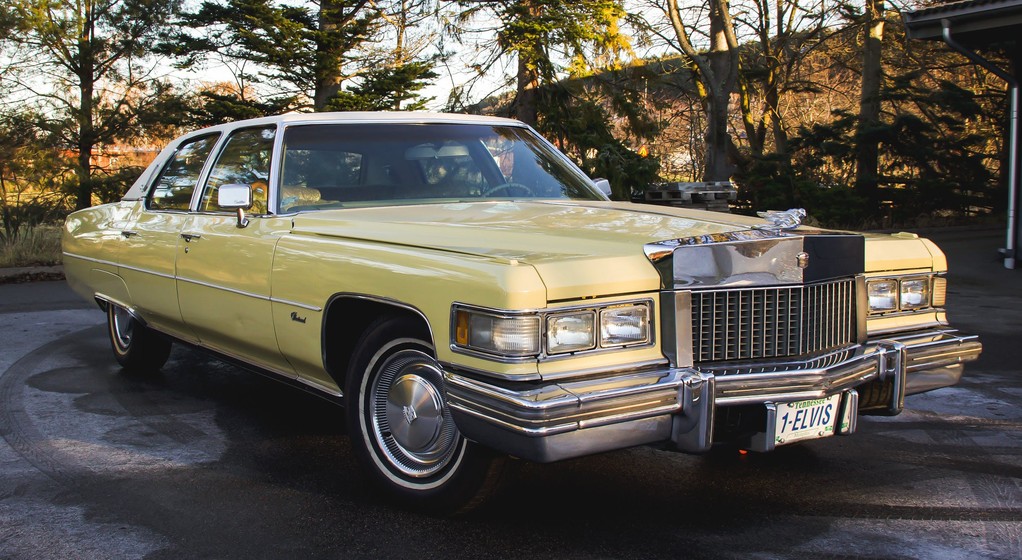 Cadillac Fleetwood Brougham, rocznik 1975 r., Elvisa Presleya