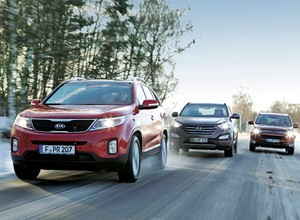 Mitsubishi Outlander kontra Kia Sorento i Hyundai Santa Fe: luksusowe diesle z napędem 4x4