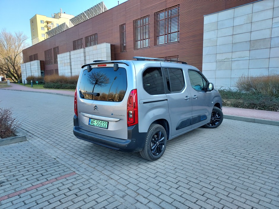 Citroën ë-Berlingo M Shine 100 kW akumulator 50kWh