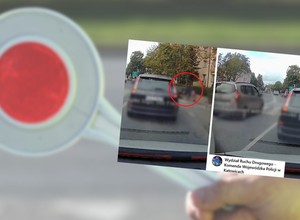 Szła przez pasy z dwójką małych dzieci, gdy nadjechał on. Kamera wszystko nagrała