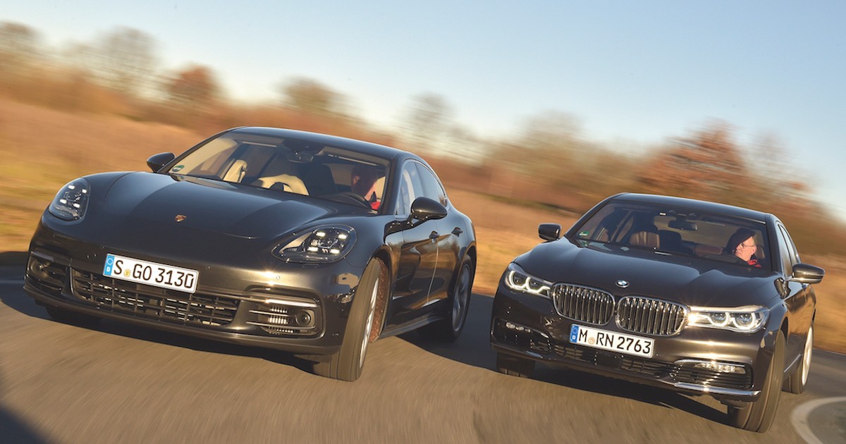 Porsche Panamera 4S Diesel kontra BMW 750d xDrive
