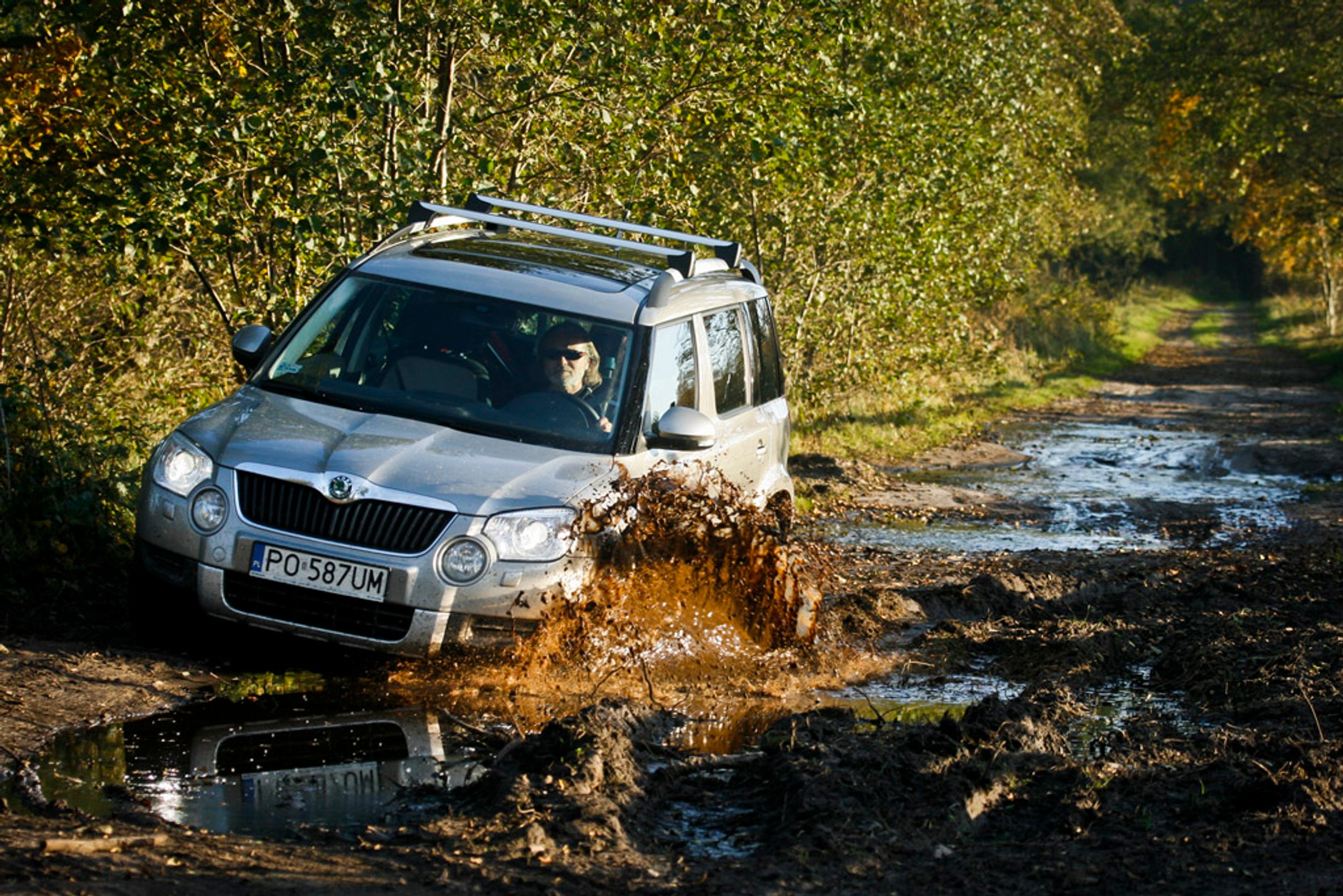 Skodą Yeti i rowerem wzdłuż wybrzeża