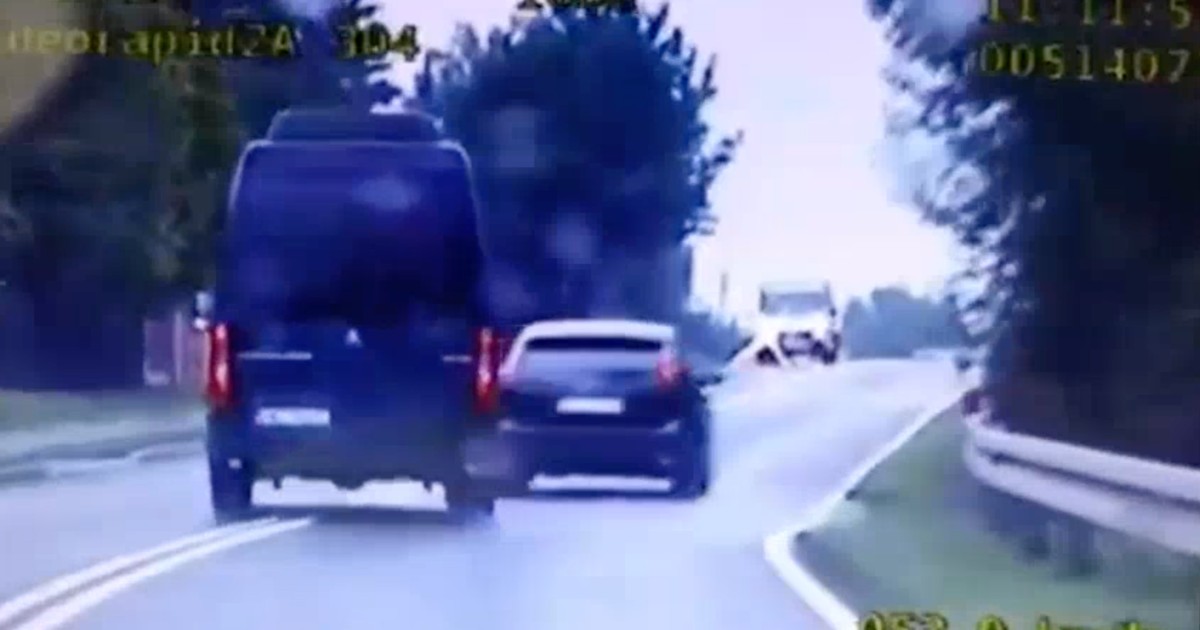 Kierowca busa szybko przekonał się, że pośpiech nie popłaca