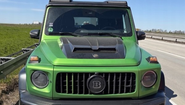 Mercedes-AMG G63 z pakietem Brabusa odzyskany na A4
