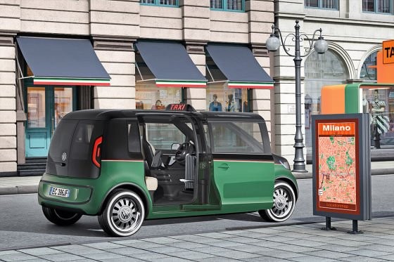 Modne E-Taxi od Volkswagena