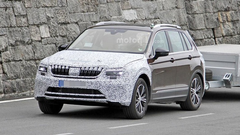 Skoda Yeti II podczas testów