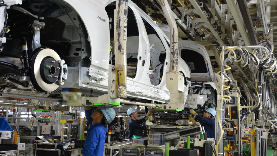 Japońska fabryka Toyoty Motomachi w Jokohamie
