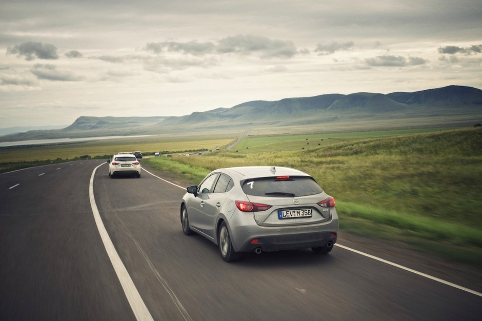 Nowa Mazda 3 na Syberii