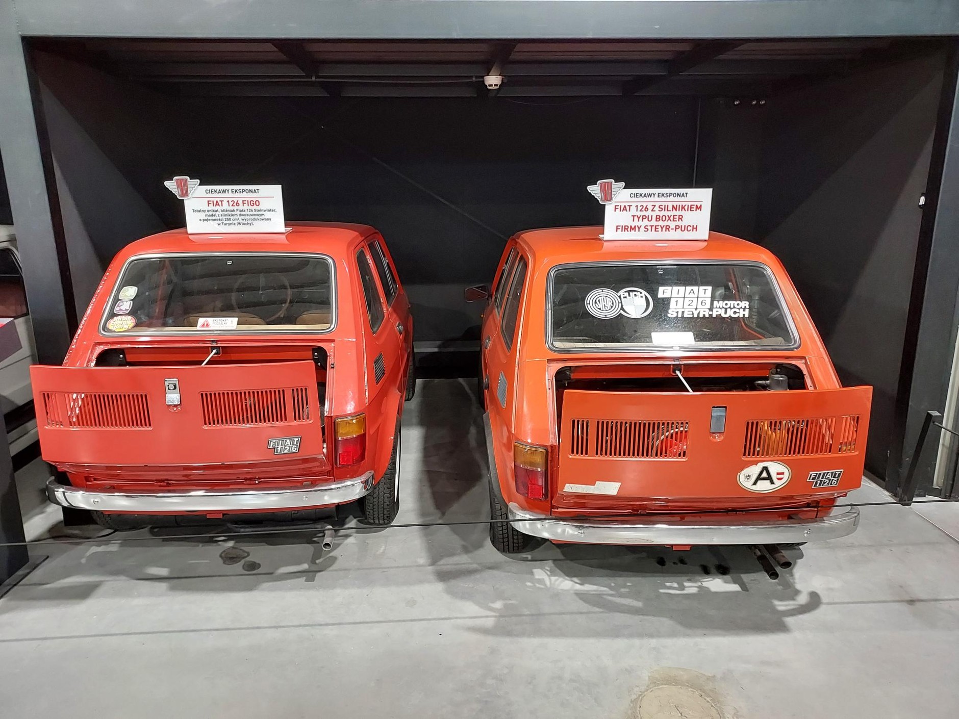 Maluchy w Muzeum Wena w Oławie