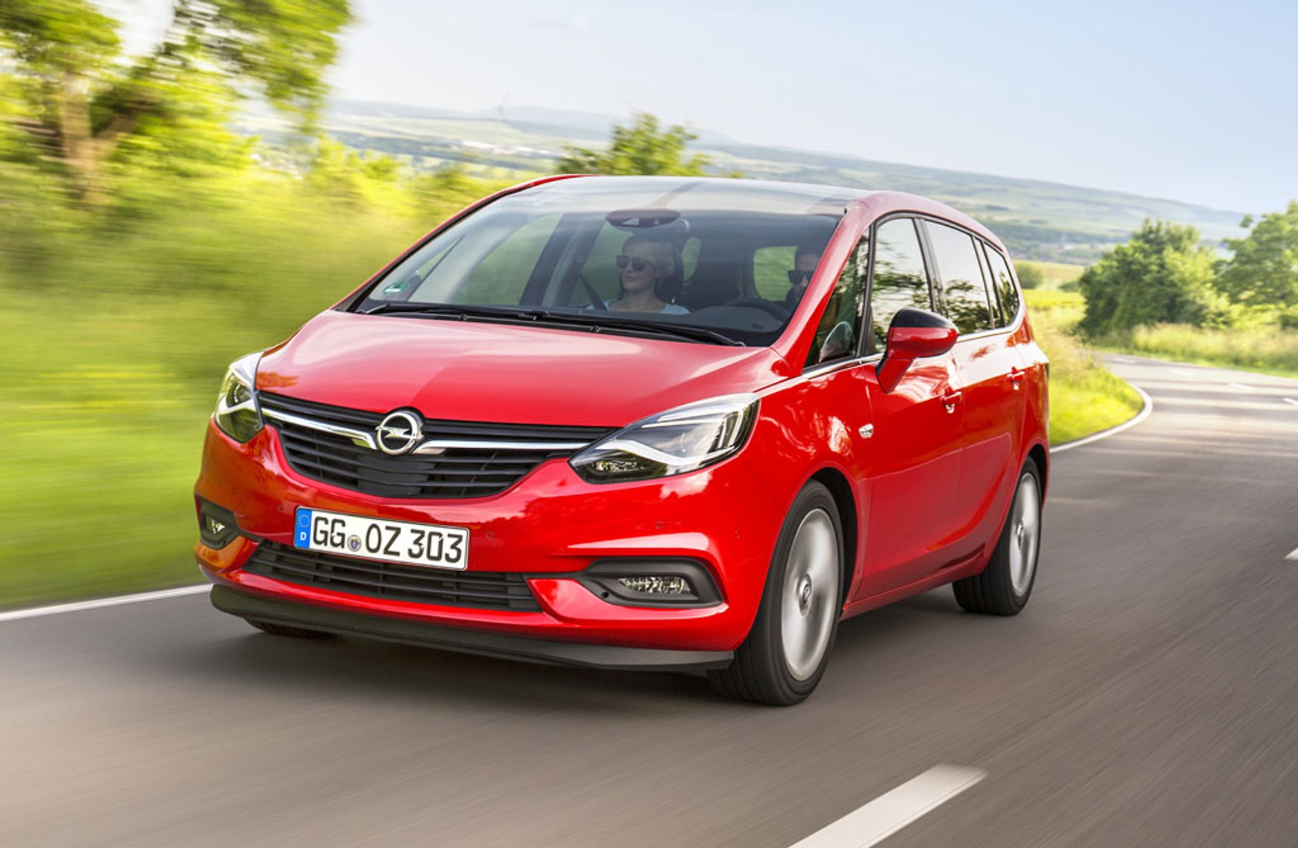 Wewnętrzna przemiana Opla Zafiry