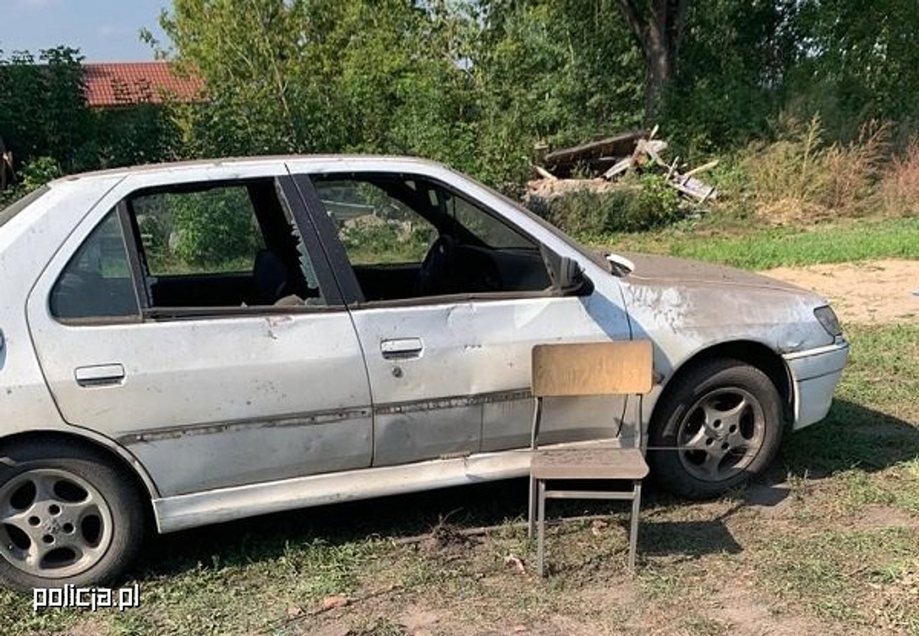 Wybuchł pocisk artyleryjski z czasów II wojny światowej