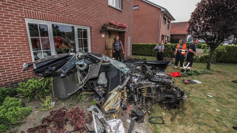 Wypadek polskiego kierowcy