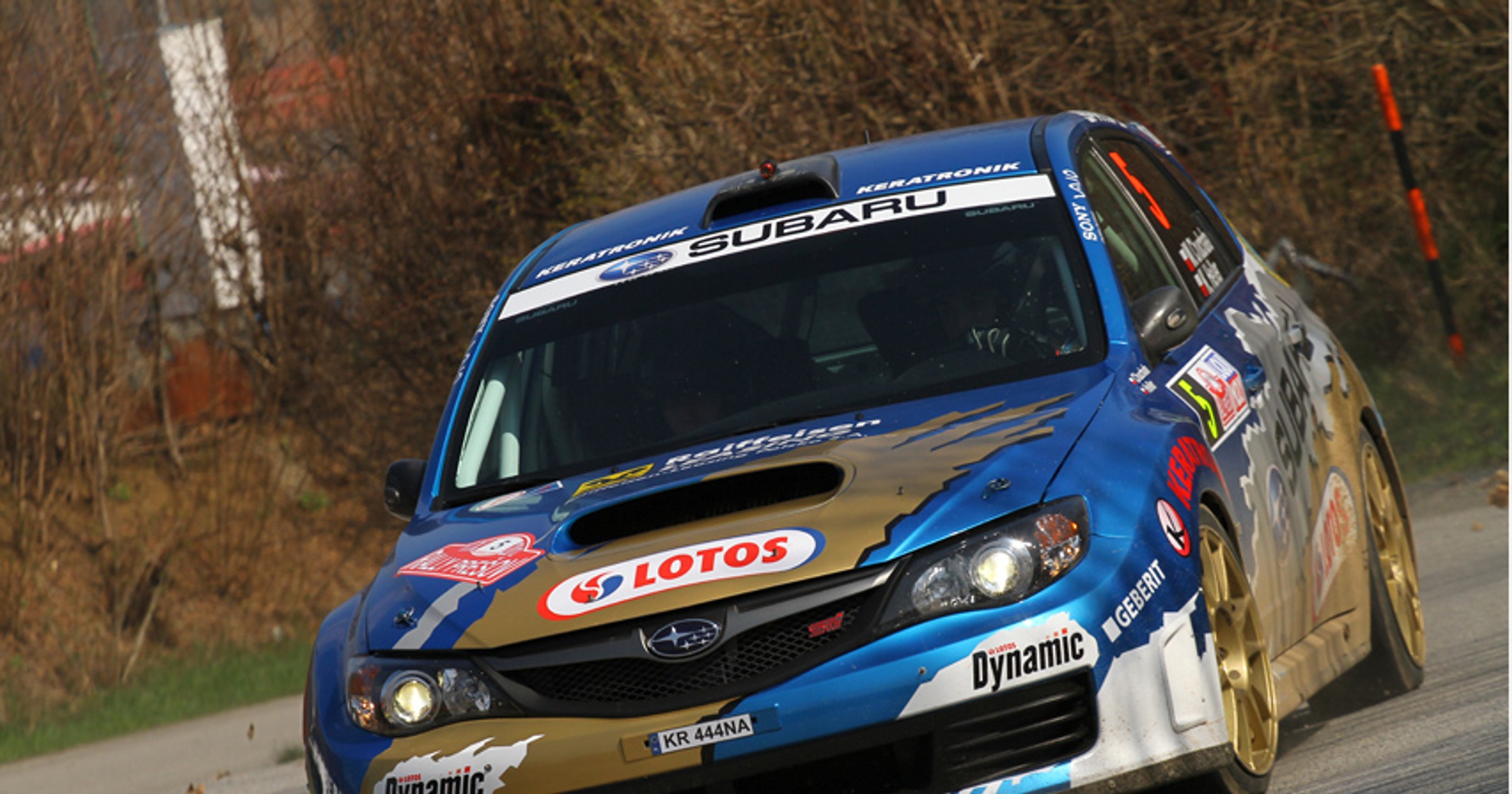 Rzeźnik piąty, Chuchała tuż za podium gr. N w Rally Tribec 