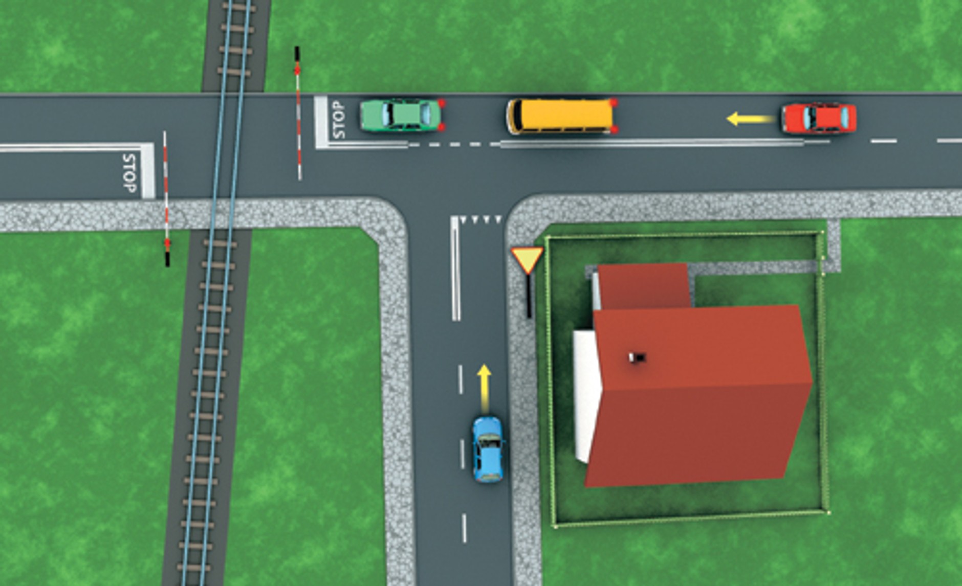 Stop przed przejazdem!