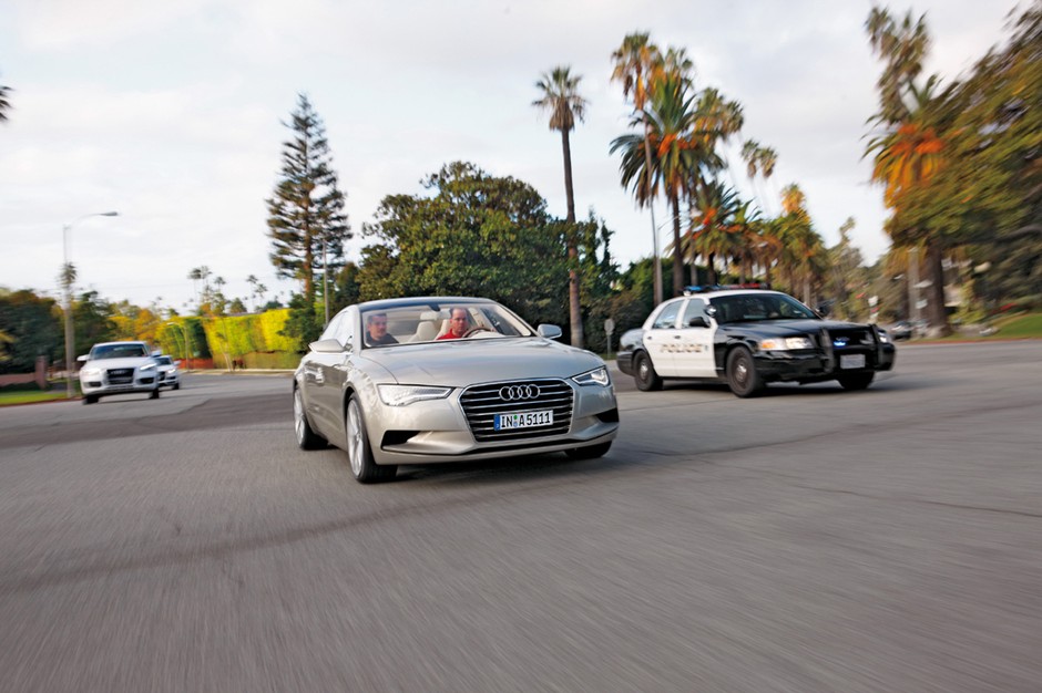 Audi Sportback Concept - Coupé z Beverly Hills