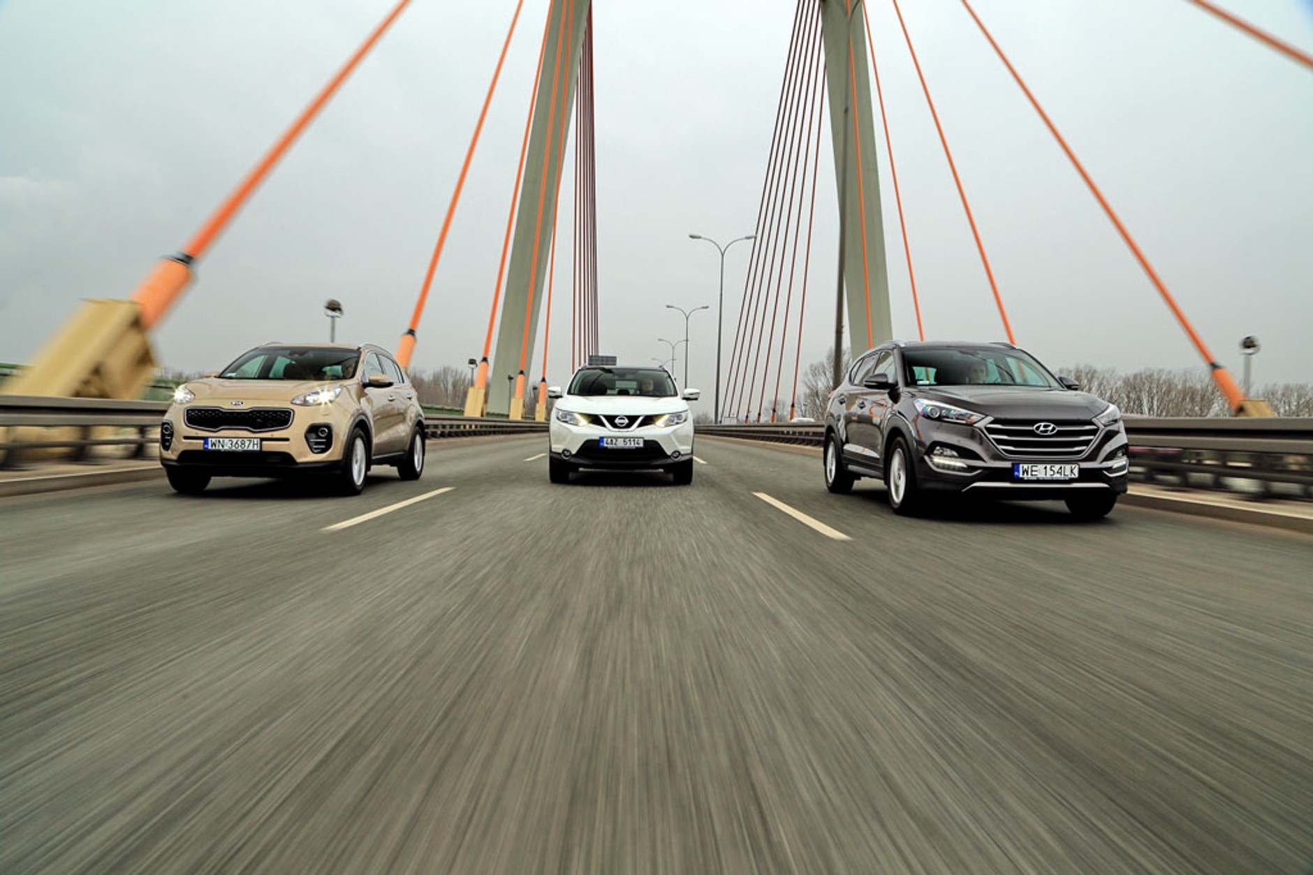 Kia Sportage kontra Nissan Qashqai i Hyundai Tucson - czyli, starcie bestsellerów
