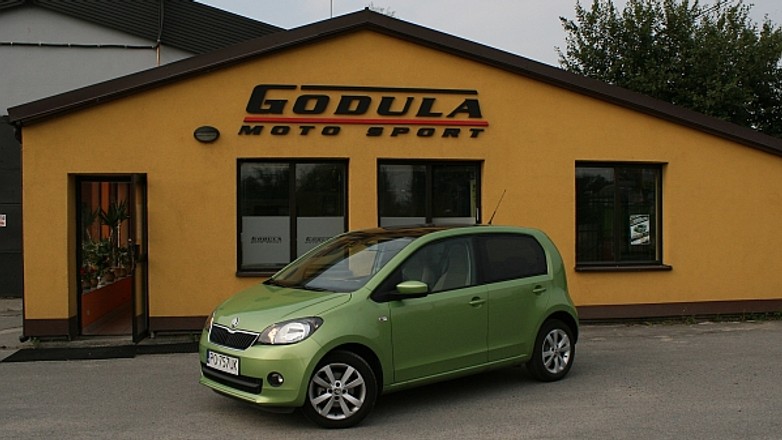 Skoda Citigo na hamowni