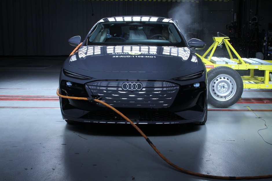Audi A6 e-tron. Test zderzeniowy Euro NCAP