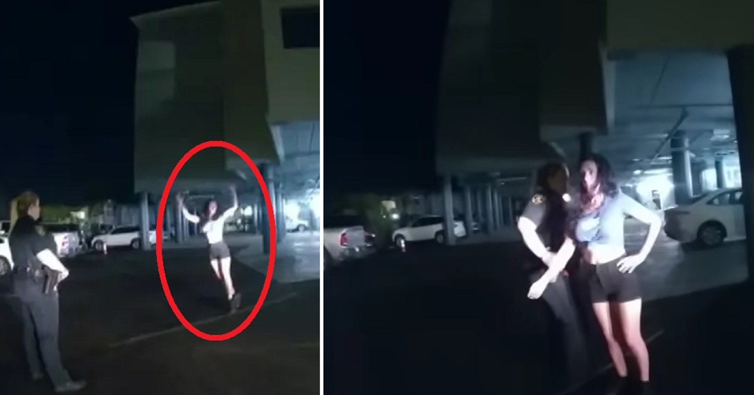 Amerykanka zatańczyła, by przekonać policjantów, że jest trzeźwa