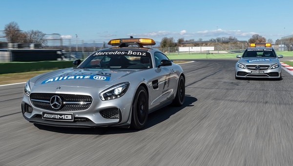 Mercedes-AMG GT S i C 63 S – nowe samochody   na torach F1