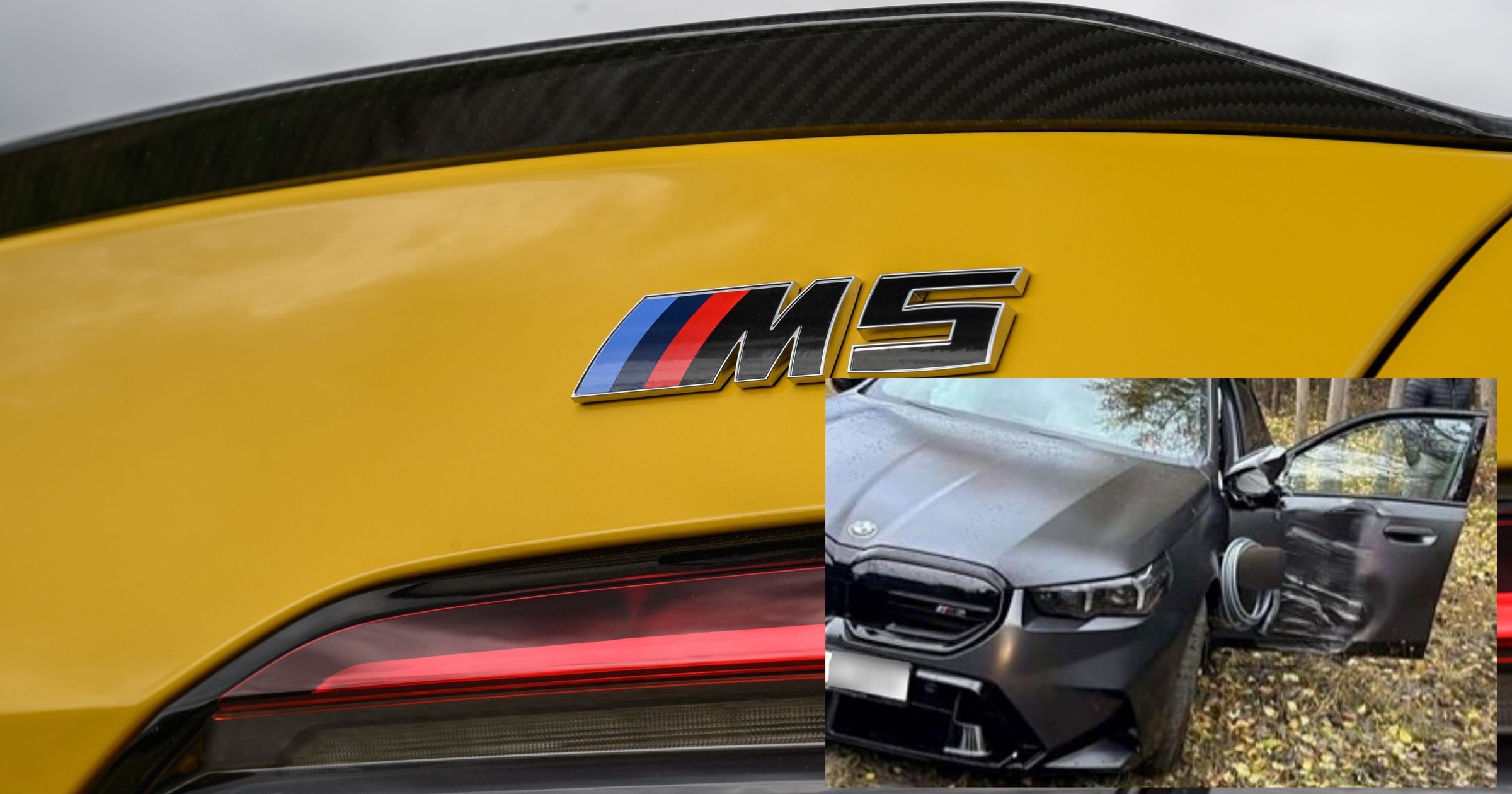 Zdarzenie z udziałem BMW M5 (G90) w Polsce