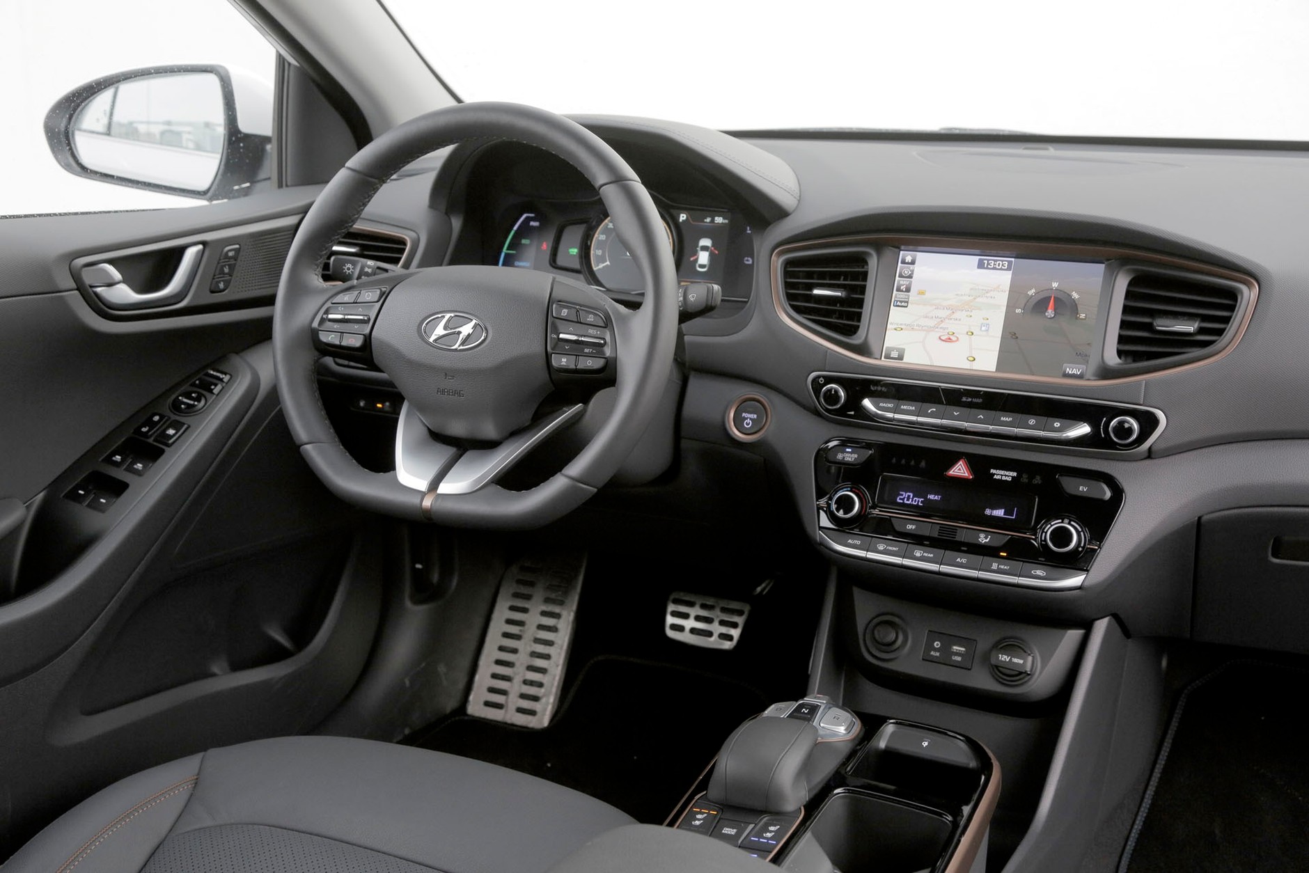 Hyundai Ioniq Electric - elektryk na mrozie