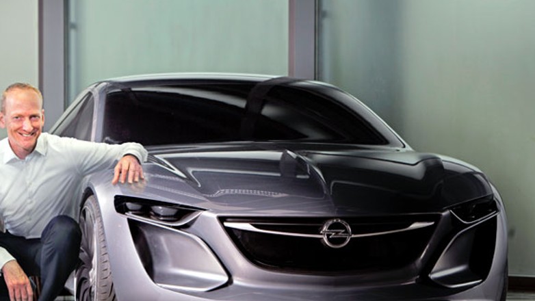 Opel Monza – coupé do Frankfurtu