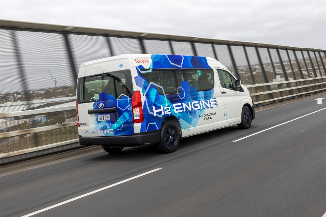 Wodorowa Toyota Hiace opracowana w Australii