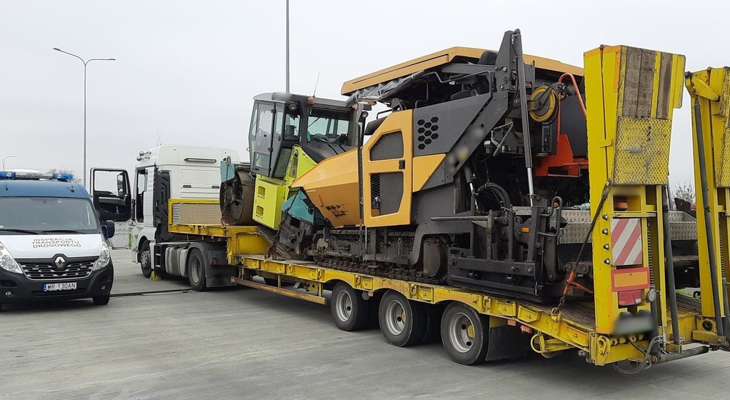 Zbyt ciężkie maszyny do tworzenia dróg niszczyły już istniejące