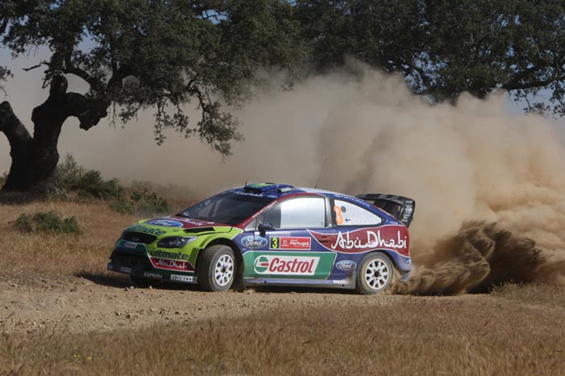 Rajd Portugalii 2010: dominacja Citroena, Kościuszko trzeci (2. etap, wyniki, galeria Willy Weyens)