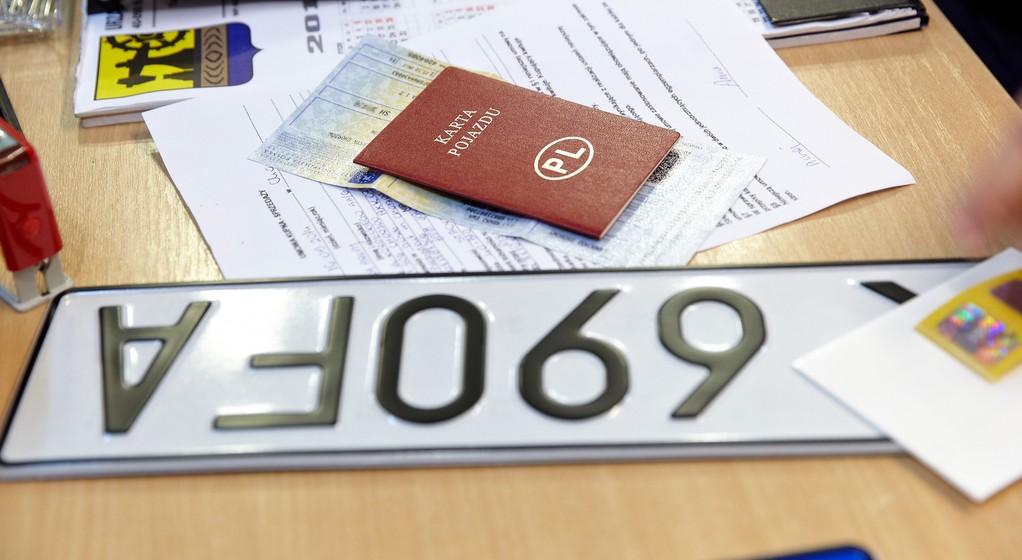 Rejestracja samochodu