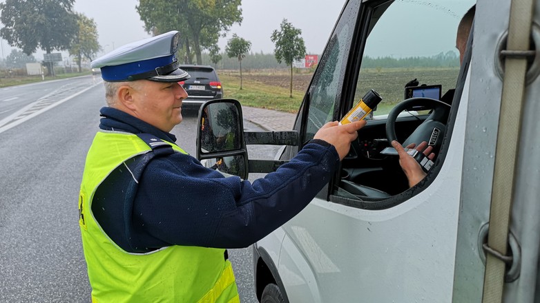 Policyjna kontrola w ramach akcji EDWARD