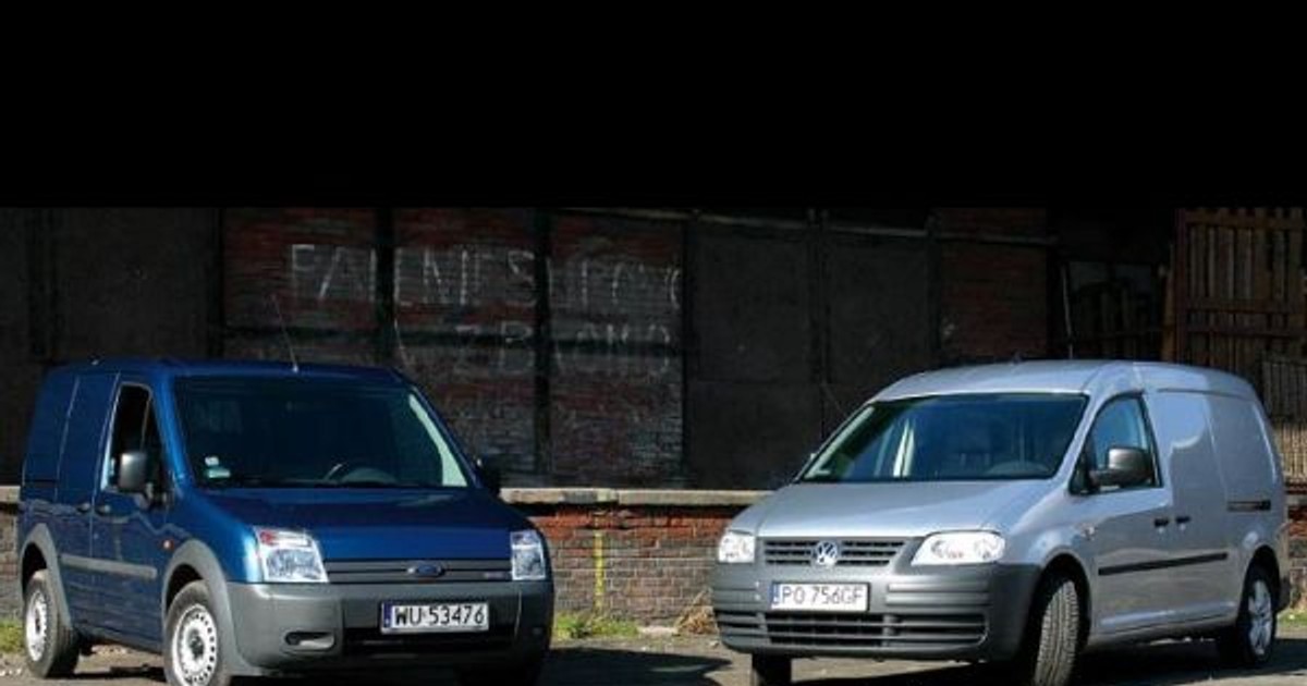 Ford Transit i Volkswagen Caddy