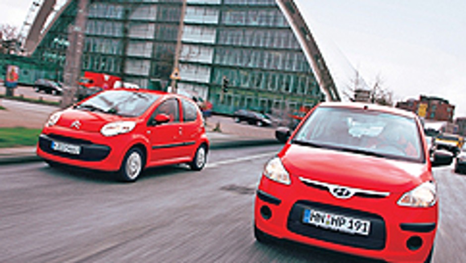 Hyundai i10 kontra Citroen C1 - porównanie aut miejskich z automatycznymi skrzyniami biegów