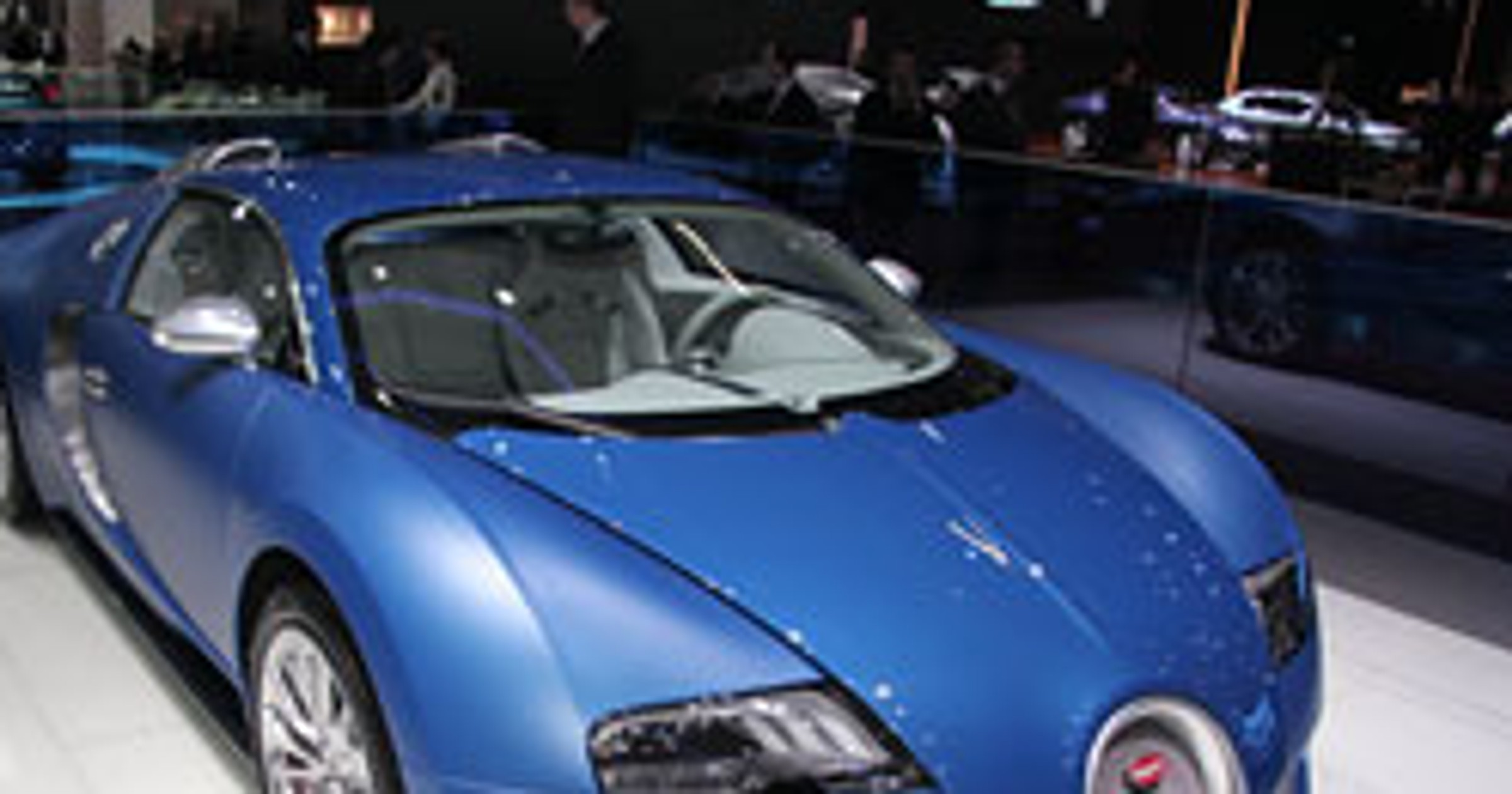 Genewa 2009: Bugatti Veyron Bleu Centenaire – stulecie w niebieskim