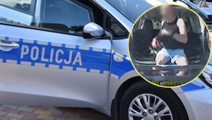 Wiozła męża w bagażniku. Jej tłumaczenie nie przekonało policjantów [WIDEO]