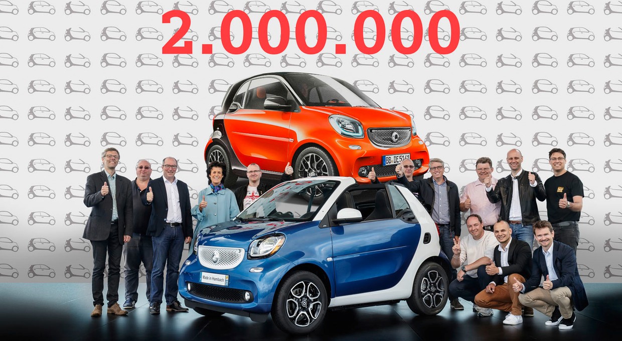 Sprzedano 2 000 000 Smartów