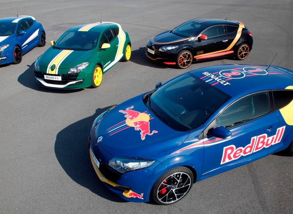 Renault Megane R.S. w barwach F1