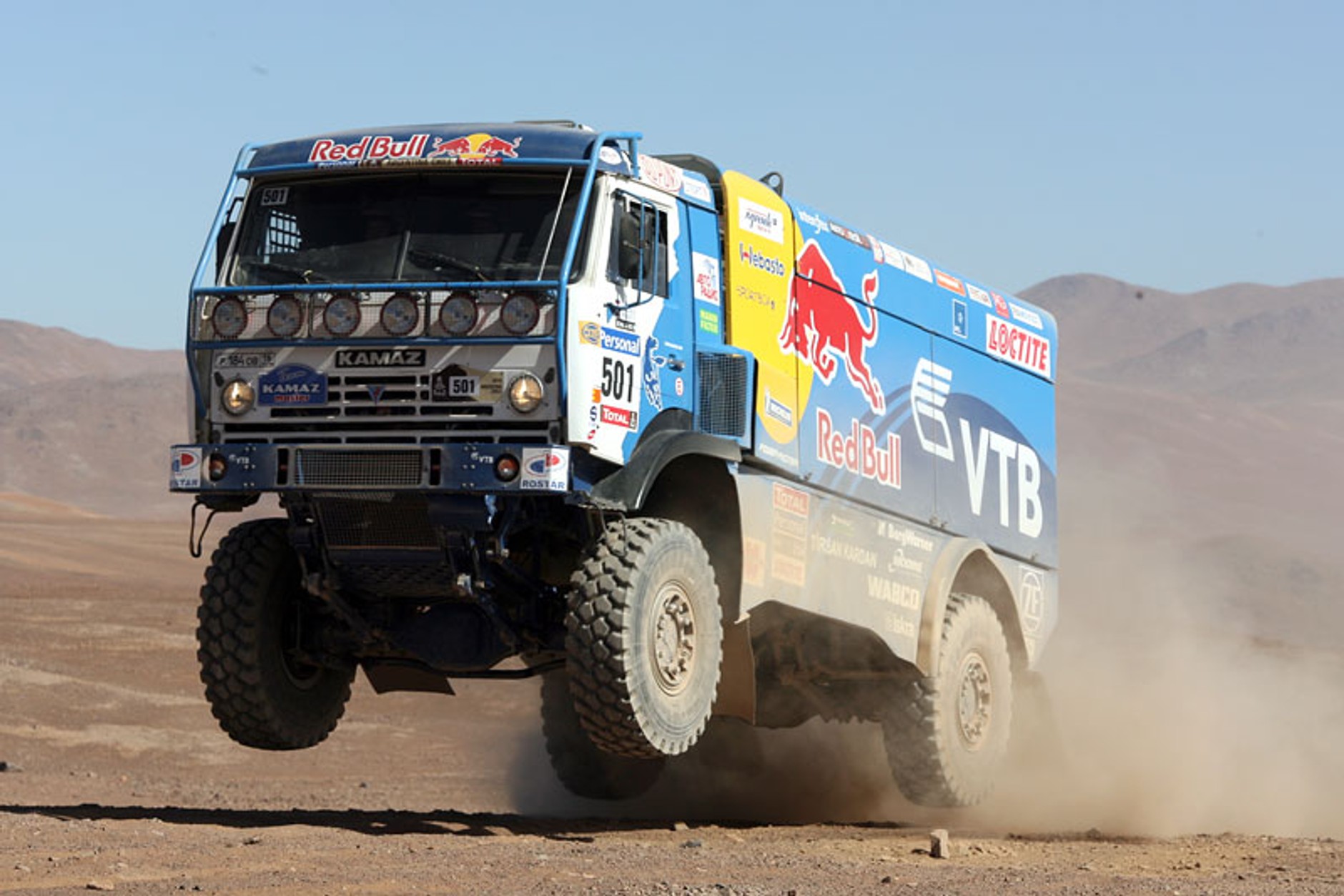 Rajd Dakar 2010: Przygoński goni najlepszych, pech Hołowczyca (9. etap na żywo, wyniki, foto)