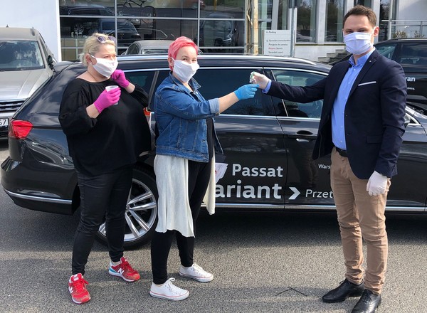 Volkswagen wspiera pomagających