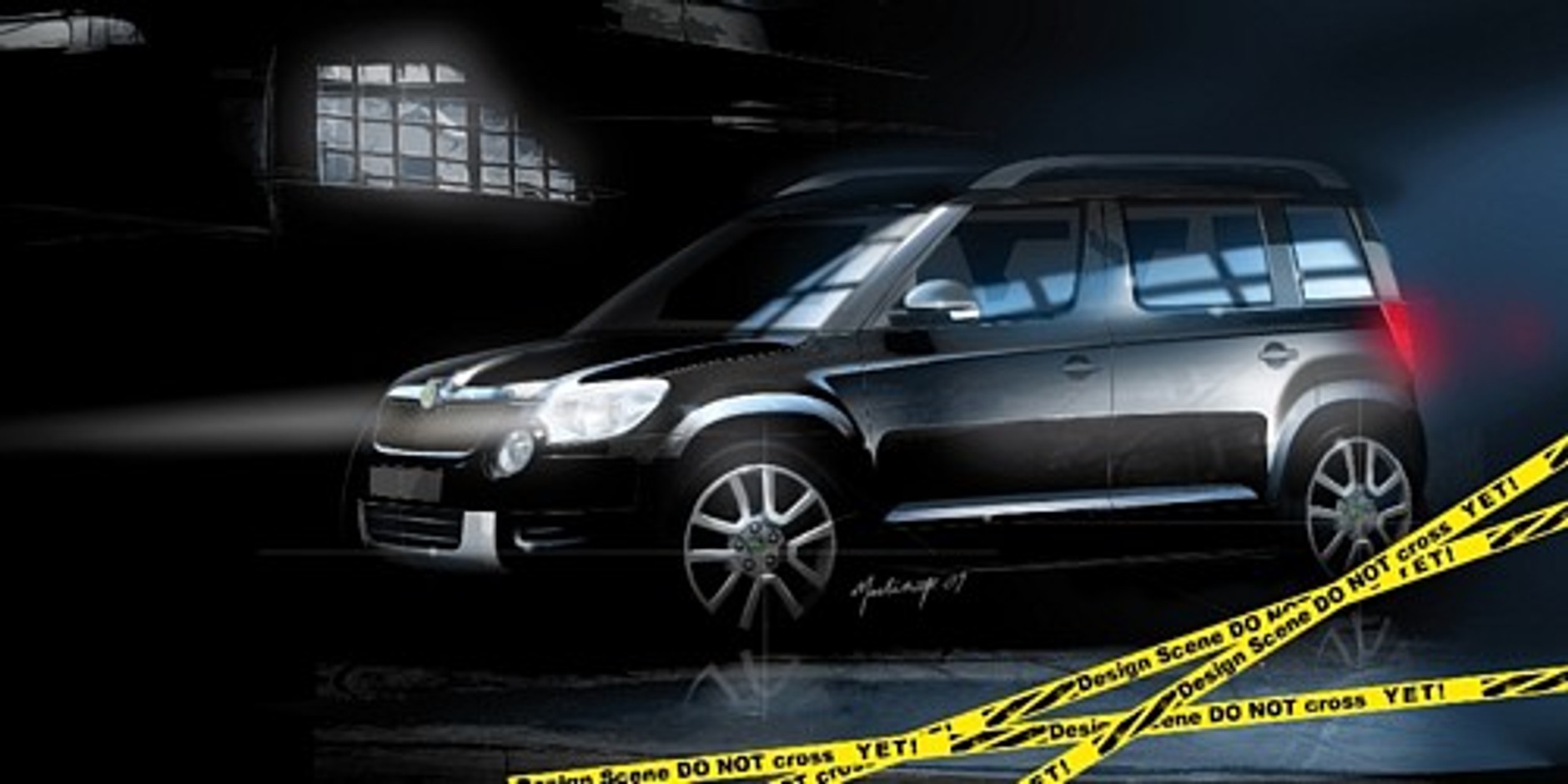 Skoda Yeti - Pierwsza taka Skoda