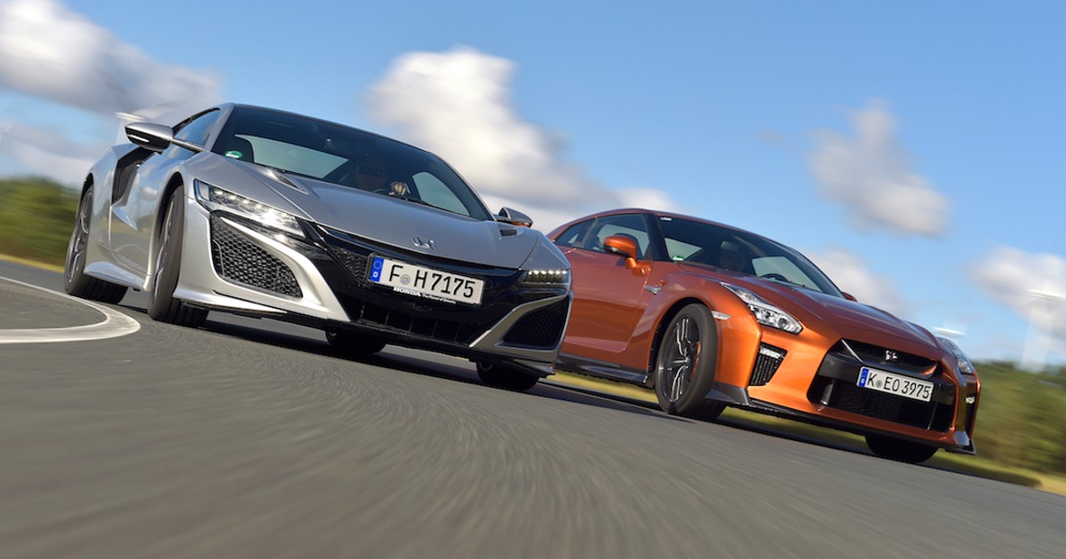 Honda NSX kontra Nissan GT-R