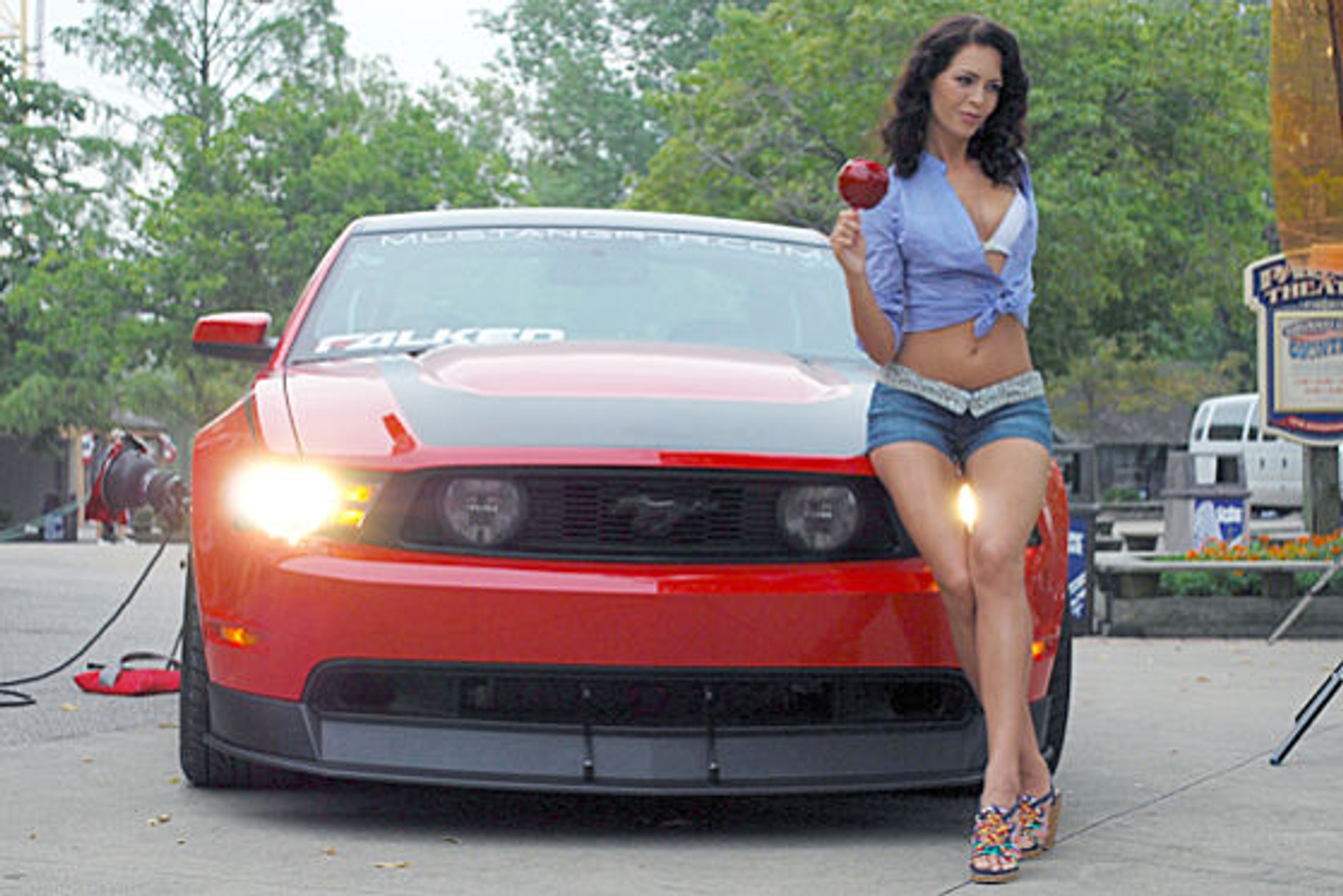 Kalendarz Miss Tuning 2011 - making off
