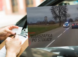 Wyprzedzał z drugiej strony wysepki. Policjanci tylko na to czekali [WIDEO]