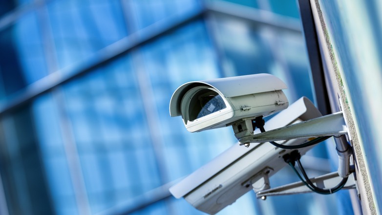 Kamery przy drodze - zdjęcie ilustracyjne